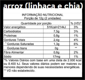14x12g PINATI  SWEET BITE BISCOITO DE ARROZ COM LINHAÇA E CH